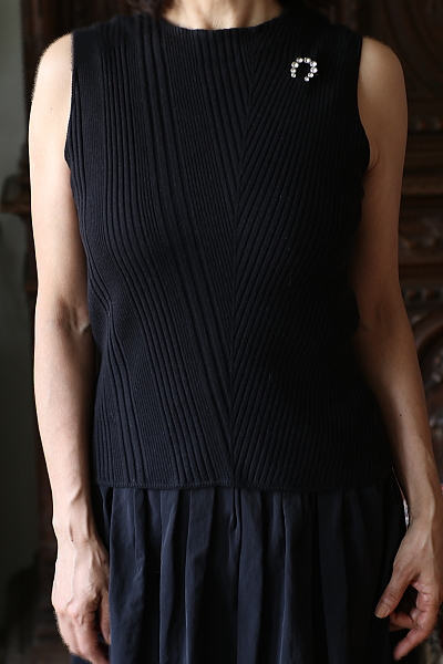 ヴィクトリアン～エドワーディアン　シルバーペーストブローチ　馬蹄　スター　アンティークストリュフ