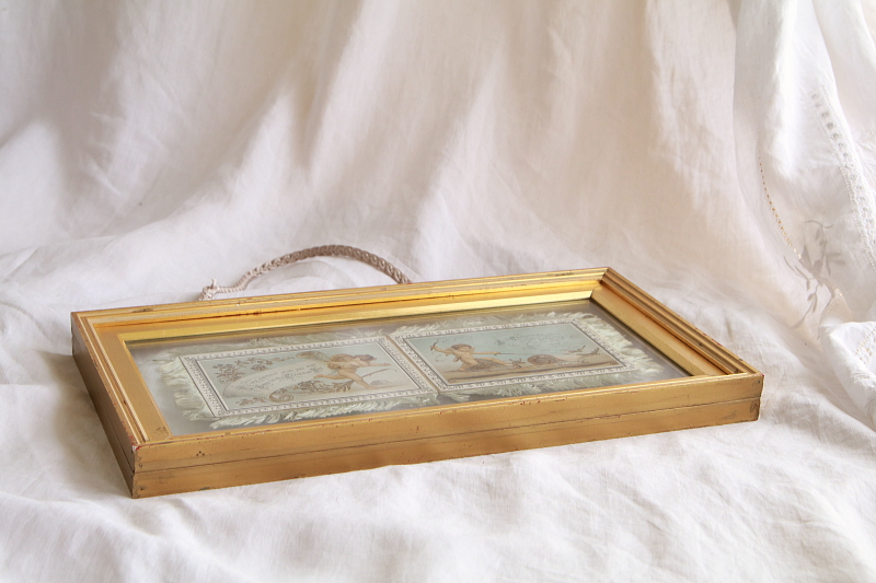 ヴィクトリアングリーティングカード　ハンギングフレーム　イギリス