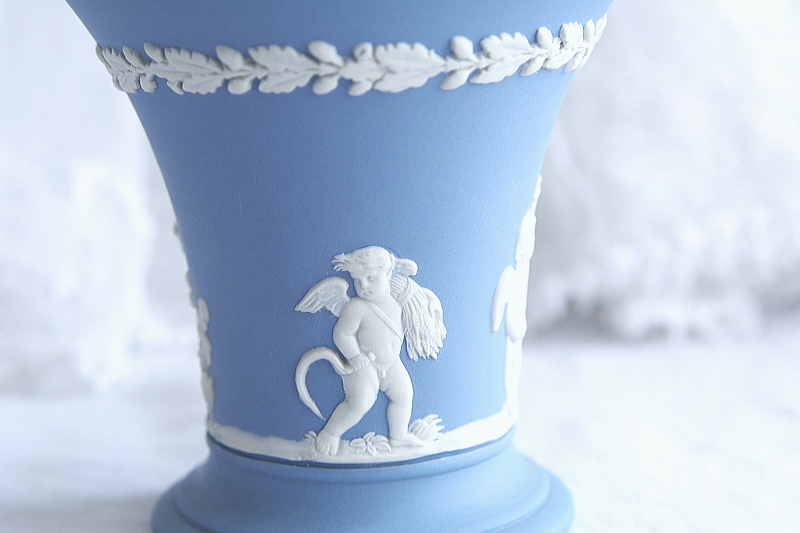 ジャスパーウェア　フラワーベース　ウエッジウッド wedgwood イギリス