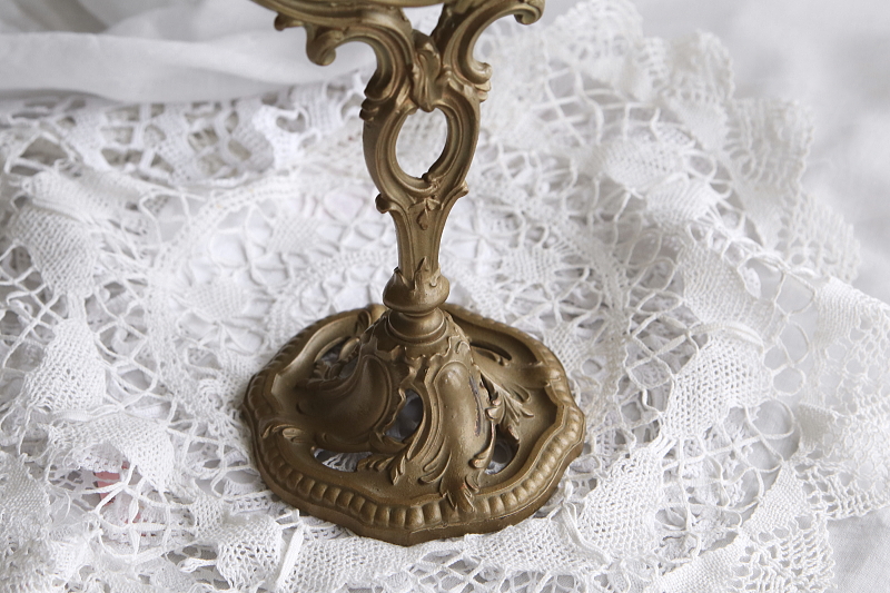 ロココスタンドミラー　フランス アンティークストリュフ