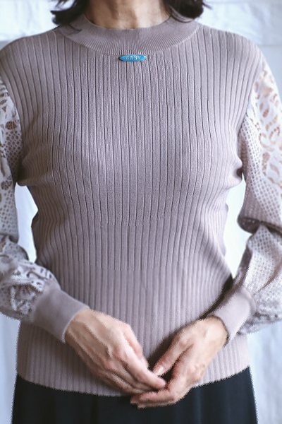 MOTHERとBABYのブローチ　イギリス　アンティークストリュフ