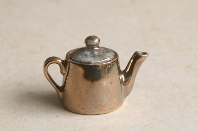 薔薇のミニチュアティーセット　ドイツ　アンティークストリュフ