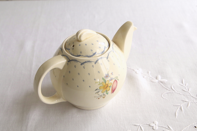 susie cooper スージークーパー　プランタン　ティーフォーツーポット　イギリス　アンティークストリュフ