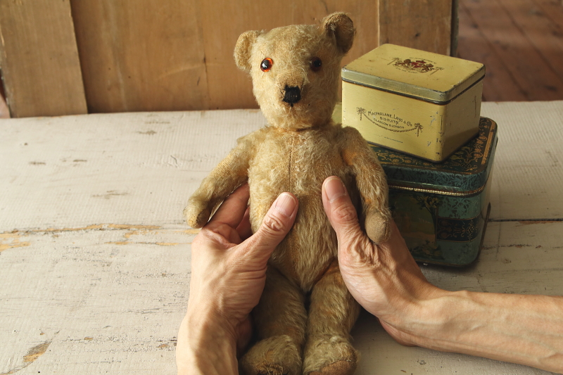 オールドテディベア　イギリス　アンティークストリュフ