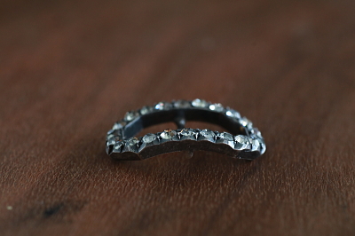 ジョージアンシルバーペースとシューバックル　イギリス　オーストリアハンガリー帝国　アンティークストリュフ