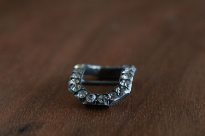 ジョージアンシルバーペースとシューバックル　イギリス　オーストリアハンガリー帝国　アンティークストリュフ