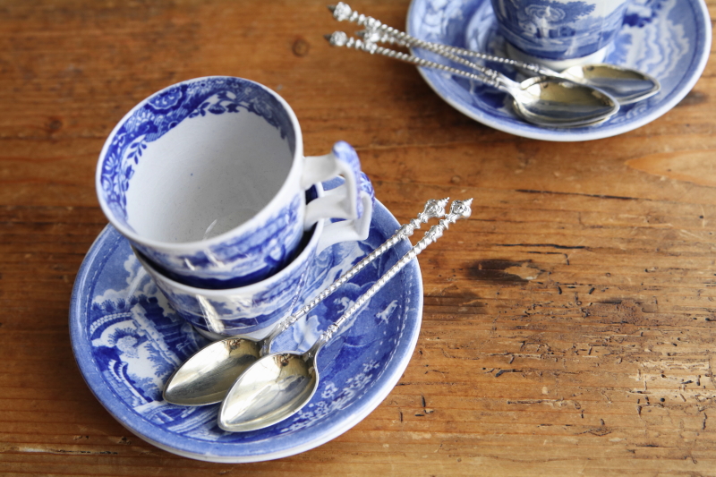 神像のシルバーティースプーン　オーストリア　アンティークストリュフ