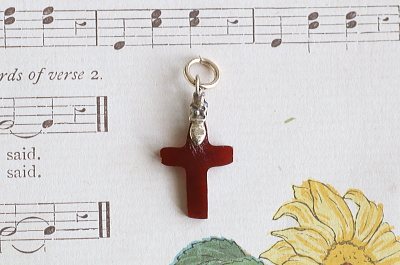 スコティッシュアゲート　クロスチャーム　アンティークジュエリー　ヴィンテージアクセサリー　イギリス　アンティークストリュフ 20251216