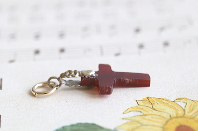 スコティッシュアゲート　クロスチャーム　アンティークジュエリー　ヴィンテージアクセサリー　イギリス　アンティークストリュフ 20251216