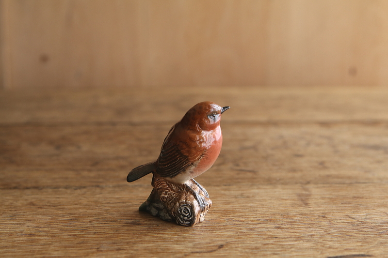 小鳥のフィギュリン　beswick pottery royal doulton  イギリス アンティークストリュフ