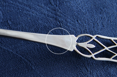 ピアスドワーク　シルバーティーストレーナー　イギリス　アンティークストリュフ