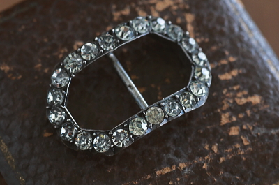 ジョージアンシルバーペースとシューバックル　イギリス　オーストリアハンガリー帝国　アンティークストリュフ