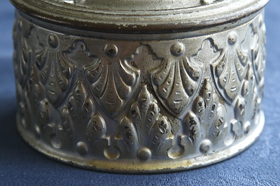 Elastic bands　メタルケース　イギリス　ヴィクトリアン　アンティークストリュフ