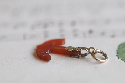 スコティッシュアゲート　アンカーチャーム　アンティークジュエリー　ヴィンテージアクセサリー　イギリス　アンティークストリュフ 20251216