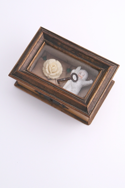 木箱のジュエリーボックス フランス アンティークストリュフ 20250806