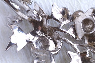 マーカサイトメタルローズスプレーブローチ　ヴィンテージジュエリー　アクセサリー　ヨーロッパ　アンティークストリュフ 20251218