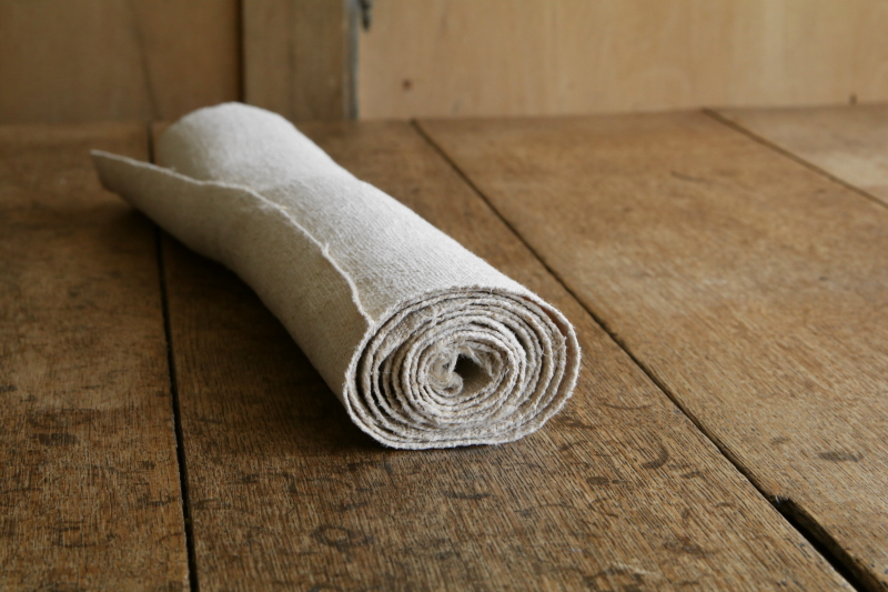 ホームスパンハンガリアンヘンプロール　ハンガリー　アンティークストリュフ