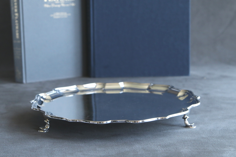 mappin and webbのサルヴァ　マッピンアンドウェッブ　シルバートレイ　イギリス　アンティークストリュフ