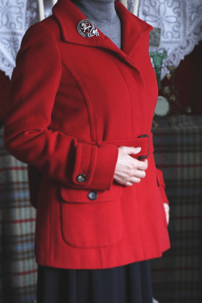 シルバースコティッシュクランバッジ　イギリス　アンティークストリュフ 20251217