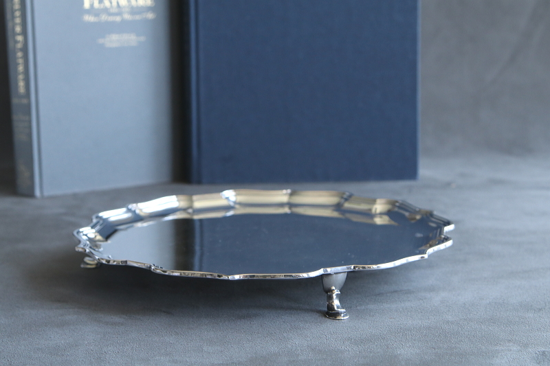 mappin and webbのサルヴァ　マッピンアンドウェッブ　シルバートレイ　イギリス　アンティークストリュフ