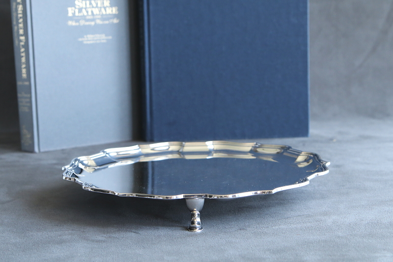 mappin and webbのサルヴァ　マッピンアンドウェッブ　シルバートレイ　イギリス　アンティークストリュフ