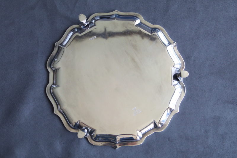 mappin and webbのサルヴァ　マッピンアンドウェッブ　シルバートレイ　イギリス　アンティークストリュフ