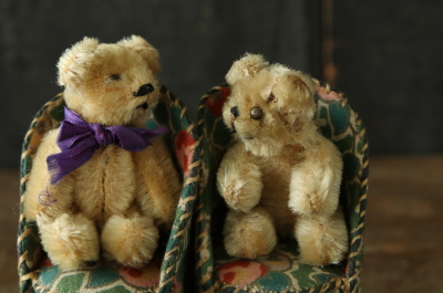 Schucoのミニチュアベア　talisman miniature bear シュコー　ドイツ　アンティークストリュフ