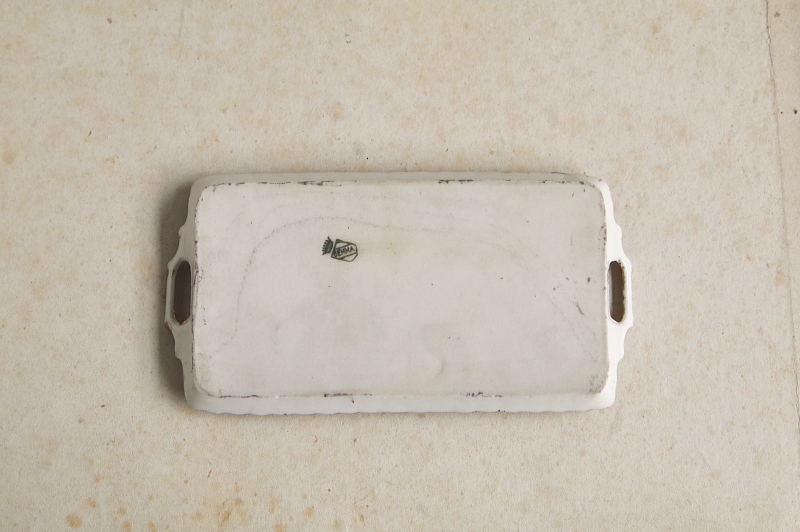 薔薇のミニチュアティーセット　ドイツ　アンティークストリュフ