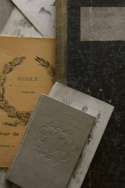 アンティークノノート　帳面　フランス　手帳　未使用