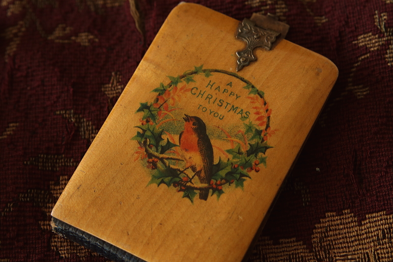 モシュリンヌのクリスマスメモ　イギリス アンティークストリュフ