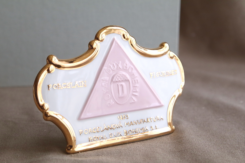 ROYAL DUX　BOHEMIA　ショップディスプレイサイン　　アンティークストリュフ