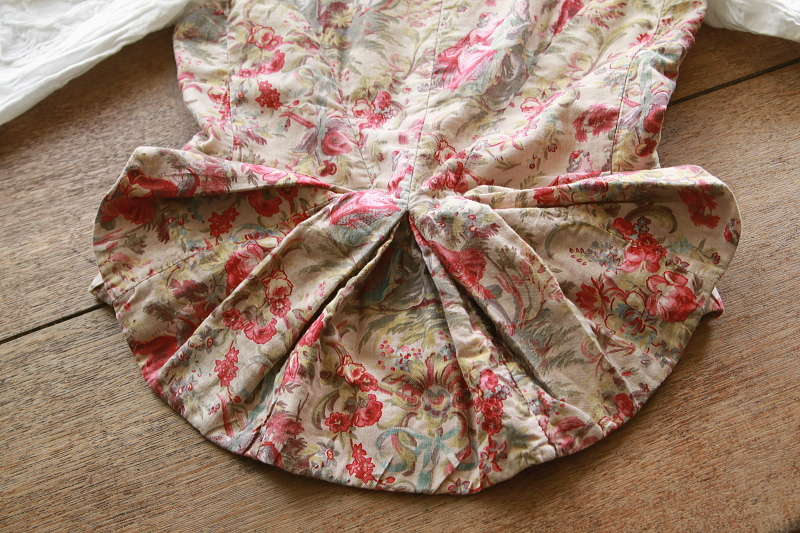 トワルドジュイのジャケット　フランス　アンティークストリュフ