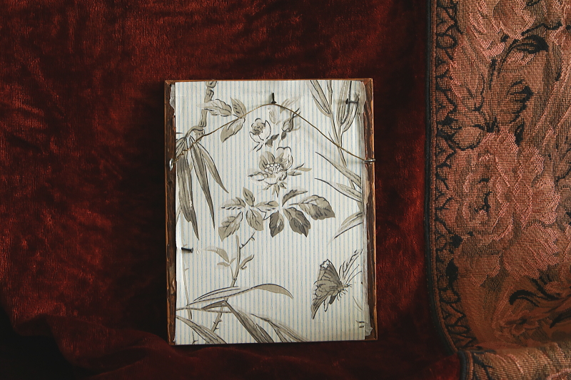 ヴィクトリアングリーティングカード　ヴィンテージフレーム　イギリス　アンティークストリュフ