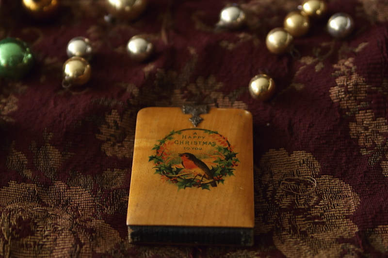 モシュリンヌのクリスマスメモ　イギリス アンティークストリュフ