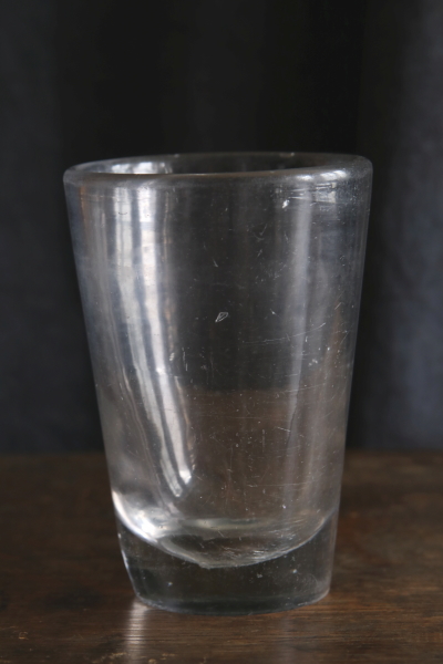 厚硝子のタンブラー　フランス アンティークストリュフ