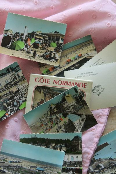 アンティーク写真集　フランス　ブロカント　ノルマンディー　海