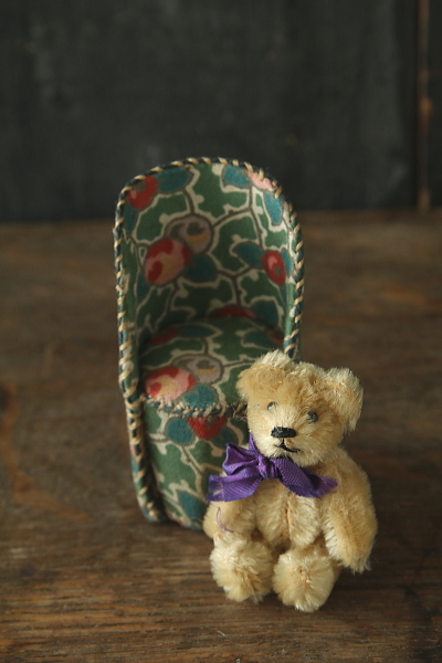 Schucoのミニチュアベア　talisman miniature bear シュコー　ドイツ　アンティークストリュフ