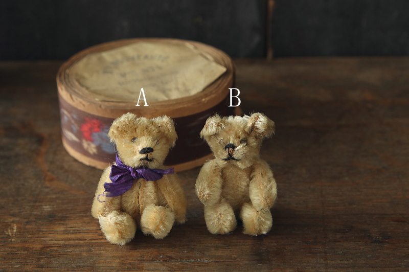 Schucoのミニチュアベア　talisman miniature bear シュコー　ドイツ　アンティークストリュフ