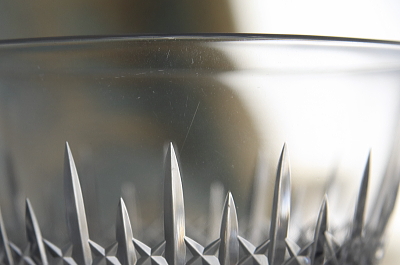 カットクリスタルシャンパングラス　thomas webb イギリス アンティークストリュフ