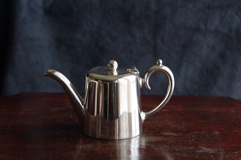 レストランウェア　ハーフパイントティポット　gladwin cooper brothers イギリス アンティークストリュフ