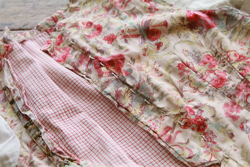 トワルドジュイのジャケット　フランス　アンティークストリュフ