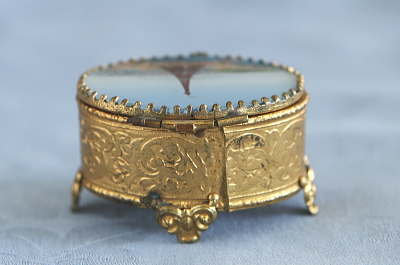 パリ万博のジュエリーボックス　フランス　アンティークストリュフ