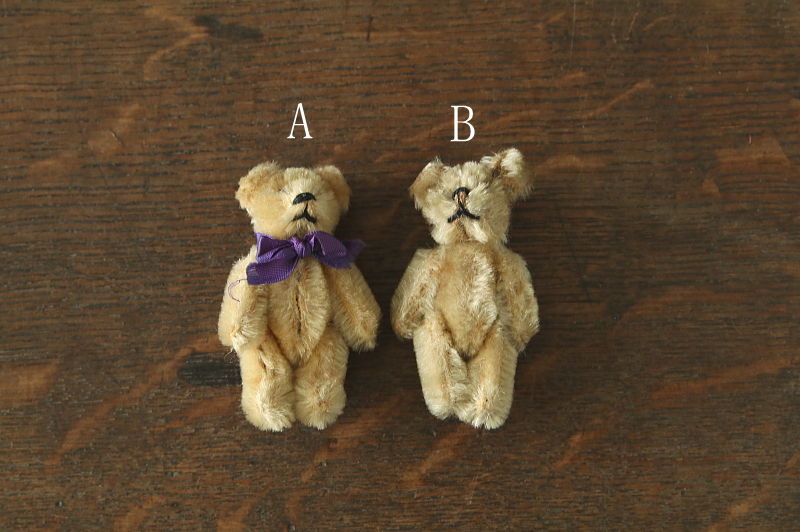 Schucoのミニチュアベア　talisman miniature bear シュコー　ドイツ　アンティークストリュフ