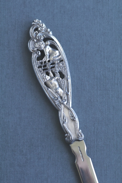 天使のペーパーナイフ　葡萄　reed and barton　アメリカ　アンティークストリュフ