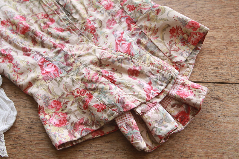 トワルドジュイのジャケット　フランス　アンティークストリュフ