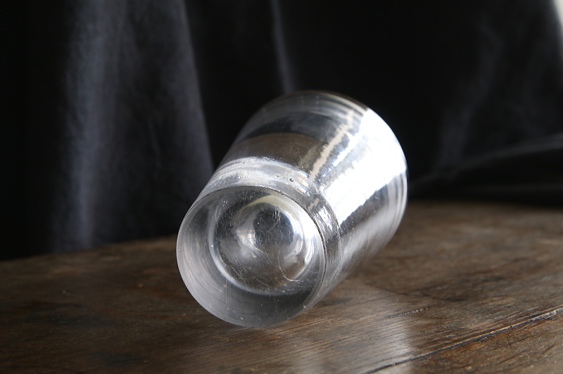 厚硝子のタンブラー　フランス アンティークストリュフ