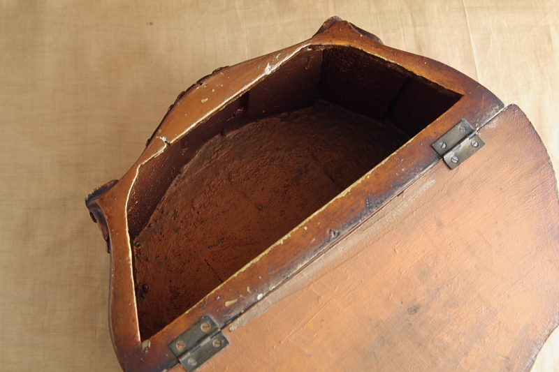 ミニチュア家具のトリンケットボックス　天使　妖精　フランス アンティークストリュフ