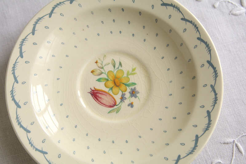 susie cooper スージークーパー　プランタン　ティーカップ　ティートリオ　イギリス　アンティークストリュフ