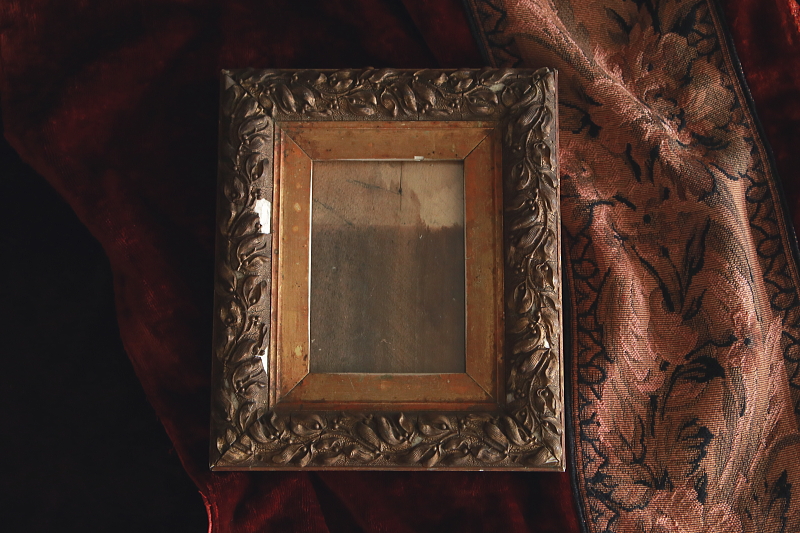 ヤドリギのモールディング　フランス　アンティークストリュフ