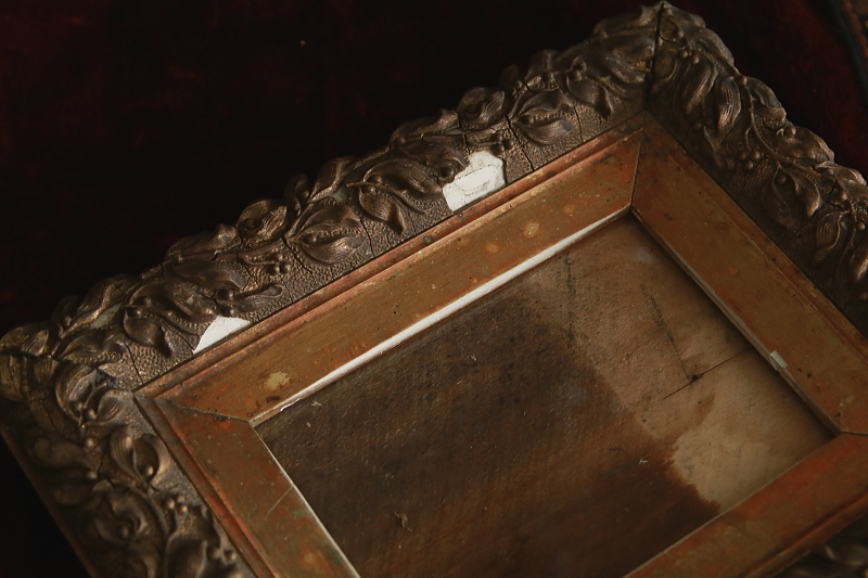 ヤドリギのモールディング　フランス　アンティークストリュフ